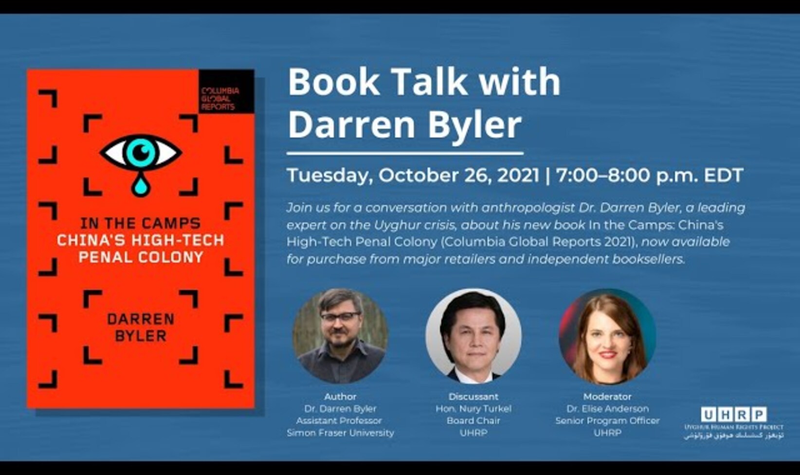 Darren Byler with Uyghur Human Rights Project