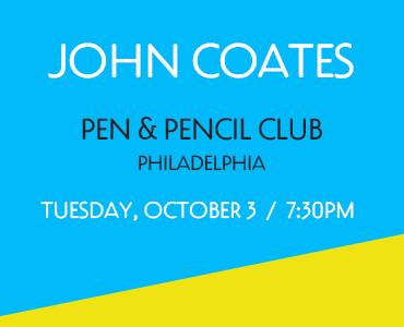 John Coates at the Pen & Pencil Club