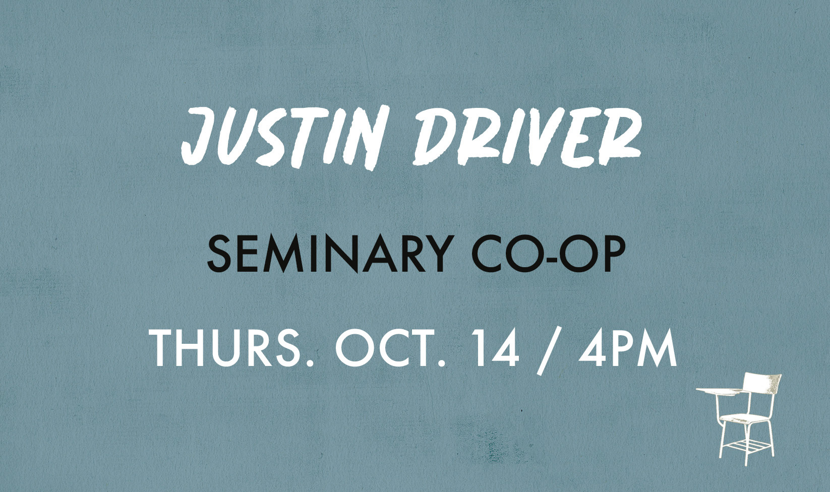 Justin Driver at Seminary Co-op
