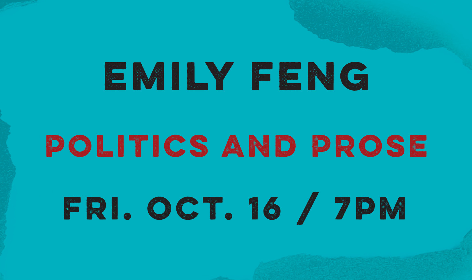 Emily Feng at Politics and Prose