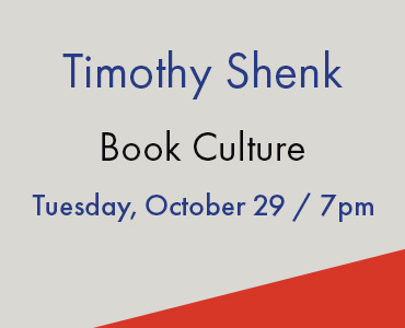Timothy Shenk at Book Culture