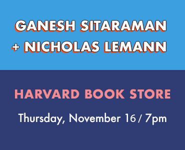 Ganesh Sitaraman at Harvard Book Store